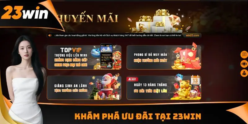 Khám phá ưu đãi tại 23WIN